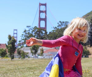 The iconic Golden Gate Bridge is a must-see in San Francisco. Photo courtesy of the Bay Area Discovery Museum, Facebook