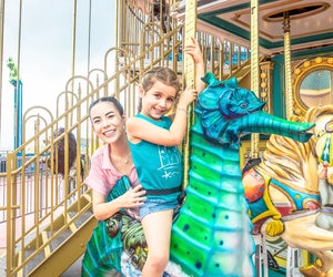 Pleasure Pier in Galveston is a top attraction near Houston. Photo courtesy of Visit Galveston