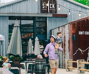 Houston's Walking Stick Brewing Company has plenty of outdoor space. Photo courtesy of the Walking Stick Brewing Company