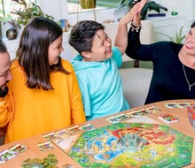 Cooperative games like Castle Panic are perfect for family game night. 