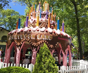 Have lunch or a snack in the Birthday Cake Pavilion. 