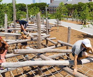 Governors Island is a favorite destination for local NYC families. Photo courtesy of Governors Island