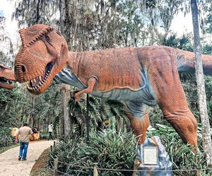 Meet the life-size dinosaurs at Dinosaur World Florida!