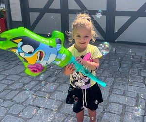 Bubbles and Bluey? Oh, yeah! Photo by Kylie Williams