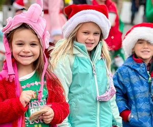 New England kids have so much to smile about, with a season full of holiday activities and Christmas events! Photo courtesy of the I Love Wickford Village Facebook page