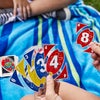 You don't have to worry about UNO Splash cards getting wet! Photo courtesy of Mattel Games, via the UNO Amazon Store.