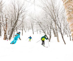 Conquering a New England ski trail together as a family makes for a great memory. Photo courtesy of the Stowe Mountain Resort, Facebook