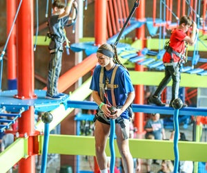 Fritz's Adventure in The Colony is a climbers dream destination! Photo courtesy Fritz's Adventure