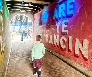 Glasgow  is a great city to explore with kids! Photo by the author