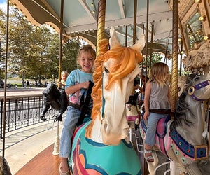 The Great Park Carousel in Irvine is an LA attractions that costs $5 or less. Photo by Kylie Williams