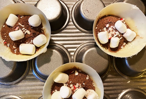 Hot chocolate bombs are yummy and never boring.