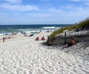 This gorgeous, quiet beach will be your family's new favorite spot. Photo courtesy of NJ Dept. of Parks and Forests