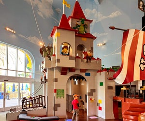 Staying at the Legoland hotels are fitting for young princes and princesses who want to immerse themselves into LEGO bricks. Photo by Kylie Williams for Mommy Poppins