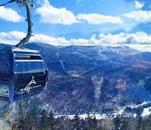 You don't have to be a skier to take in the views from the Cloudsplitter Gondola at Little Whiteface Mountain. Photo by author