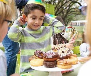 Keep costs down with a party at a local playground. Photo courtesy of Levy Park, Facebook