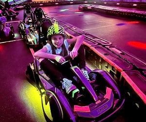 Xplore Family Fun Center's birthday parties include pizza, drinks, and arcade cards. Photo by the author