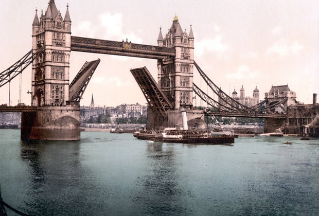 London Bridge and the Thames River