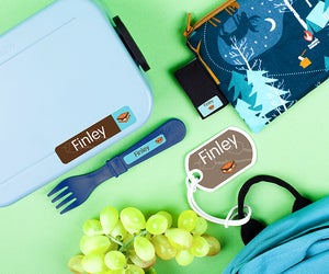 Parents rave about the staying power of Mabel's Labels.