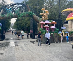 Chapultepec Park is full of whimsical outdoor art and loads of things to do with kids. 