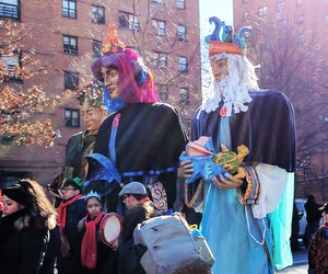 Museo del Barrio's The Three Kings Day Parade takes over the streets of East Harlem Photo by Mommy Poppins