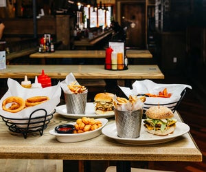 The Dram Shop serves up kid-pleasing eats in a family (and wallet) friendly atmosphere. Photo courtesy of Dram Shop