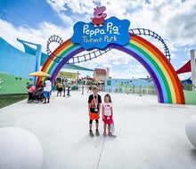 Splash and play all day long at the Peppa Pig Theme Park!