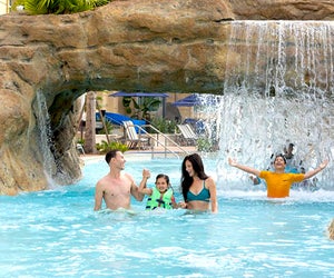 Cypress Springs Water Park at Gaylord Palms Resort has the perfect lazy river for families to enjoy together. Photo courtesy of the resort 