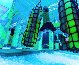 Put your skills to the test on the obstacle course at Urban Air. Photo courtesy of Urban Air