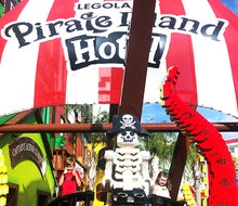 Florida's Legoland Pirate Island Hotel is a wonder of creativity. Photo courtesy author