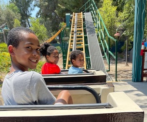 There are rides that delight tots and teens at Six Flags.