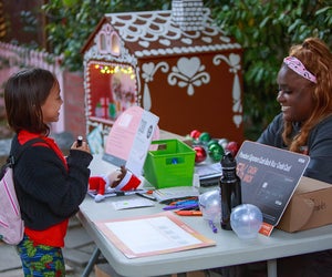 Enjoy the holiday pageantry of Fairy Winterland at Children's Fairyland. Photo courtesy of Children's Fairyland