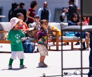 Enjoy dancing and dining fun for free at Thrive City. Photo courtesy of the Chase Center