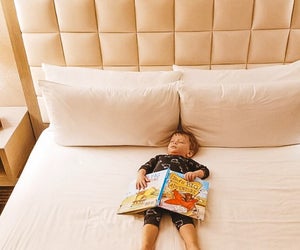 Kids that are tuckered out from exploring are right at home at The Garland. Photo courtesy of The Garland