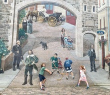 The murals throughout Quebec City provide fantastic photo ops. 