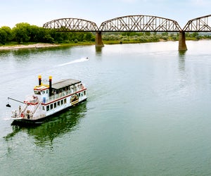 The Lewis and Clark Riverboat offers summer cruises on the Missouri River. Photo courtesy North Dakota Tourism.