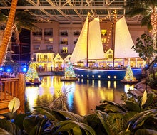 Experience Christmas with dazzling displays, tempting treats, holiday shows, and festive activities at Gaylord Palms in Orlando. Photo courtesy of Gaylord Palms
