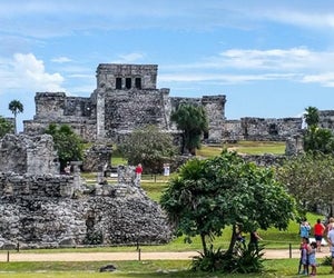A day trip to nearby Tulum for Mayan ruins and more cultural exploration is a must. Photo: wikimedia commons