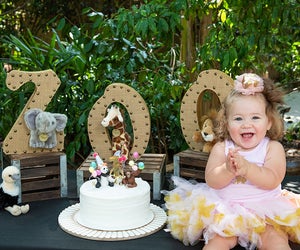 Celebrate a first birthday with the animals at Zoo Atlanta. Photo by Jack Parada Photography