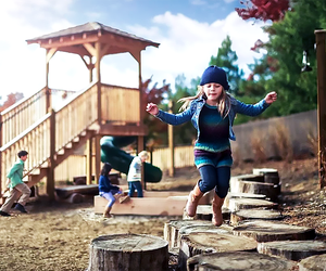 Blow off steam at at the Biltmore Estate's Pisgah Playground. Photo courtesy of the estate