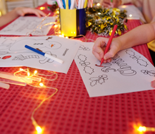 We've got lots of fun designs in need of a colorful, festive touch for the holidays! Photo by Dragon Images via canva.com