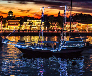 View Nights of Lights in St. Augustine by land or sea. Photo courtesy of FloridasHistoricCoast.com